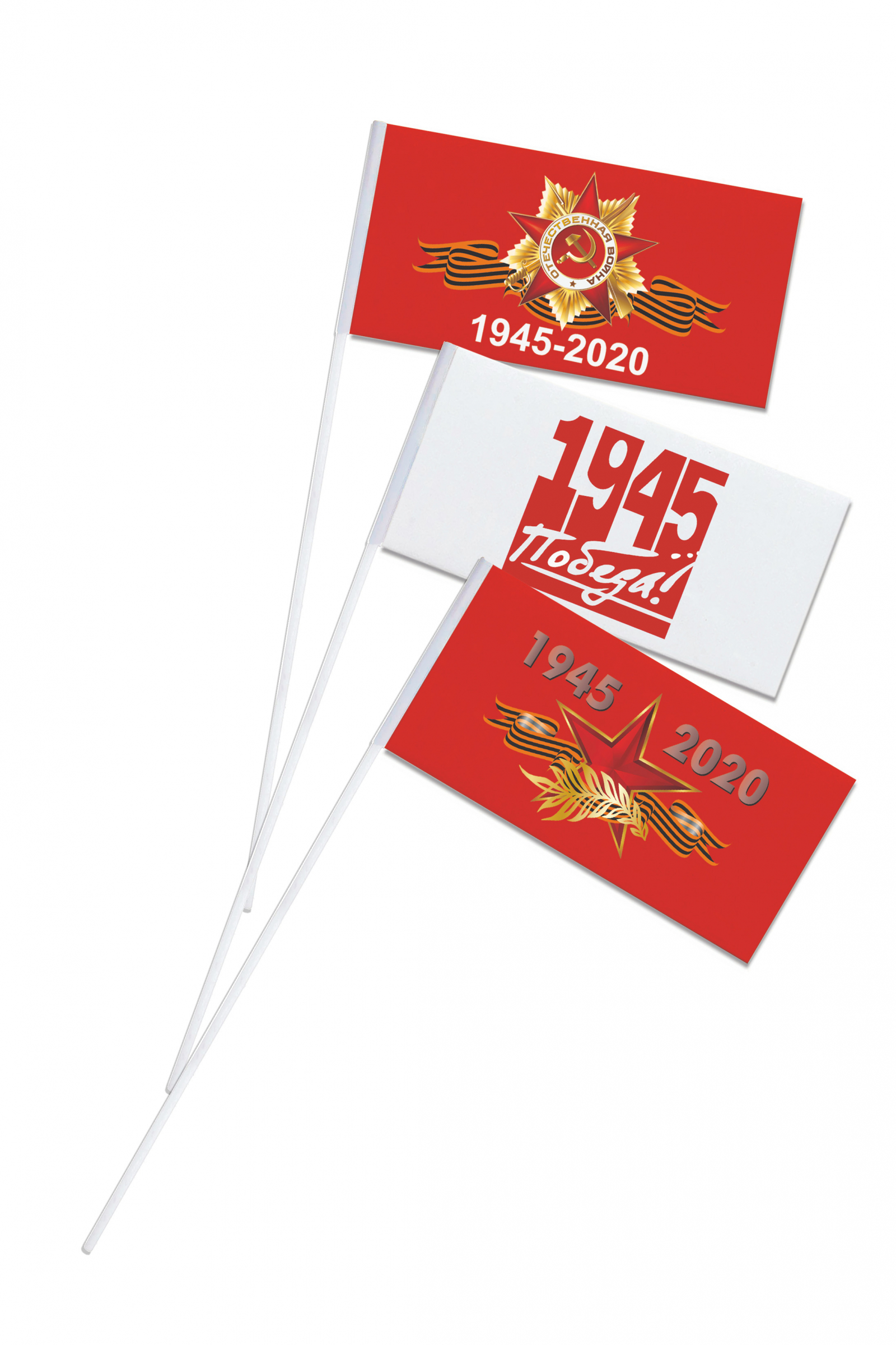 изготовление флажков на палочке